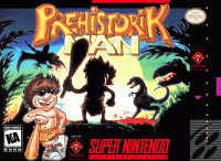 Prehistorik Man Super Nintendo  box art